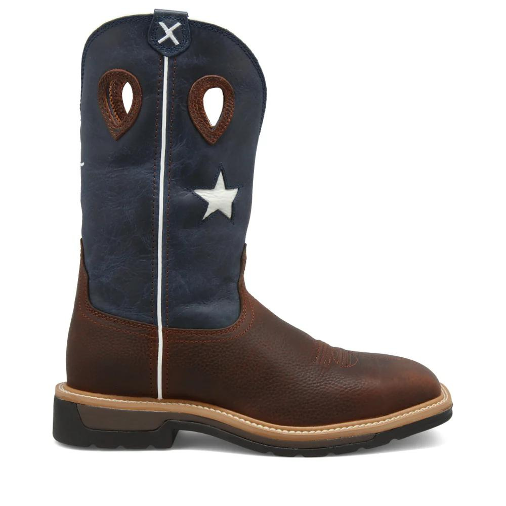 Twisted X MLCS007 Steel Toe Lite Western Work Boot from GME Supply